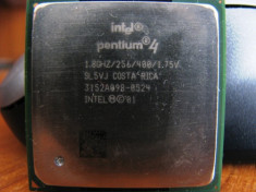 pentium 4, 1,8 ghz socket 478, 256/400 foto