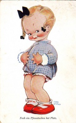 2972 Caricatura Inca o prajitura are loc ilustrator Lucie Atwell foto