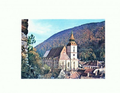 CP151-12 Brasov: Biserica Neagra - necirculata foto
