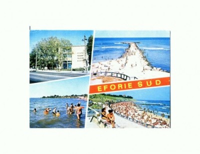 CP151-34 Eforie Sud -circulata 1978 foto