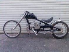Chopper Bicicleta Cu Motor - Motorizare 49 cc foto