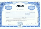 02 Certificat actiuni SUA - perforat -pentru colectionari