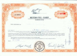 05 Certificat actiuni SUA - perforat -pentru colectionari