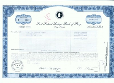 27 Certificat actiuni SUA - perforat -pentru colectionari foto