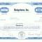 32 Certificat actiuni SUA - perforat -pentru colectionari