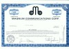 74 Certificat actiuni SUA - perforat -pentru colectionari