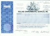 86 Certificat actiuni SUA - perforat -pentru colectionari