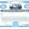 93 Certificat actiuni SUA - perforat -pentru colectionari