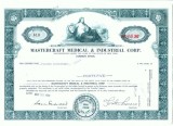 103 Certificat actiuni SUA - perforat -pentru colectionari