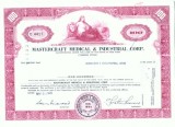 104Certificat actiuni SUA -perforat -pentru colectionari+fiscale
