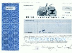 110 Certificat actiuni SUA - perforat -pentru colectionari