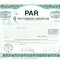 114 Certificat actiuni SUA - perforat -pentru colectionari
