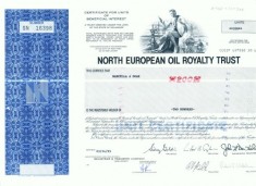 117 Certificat actiuni SUA - perforat -pentru colectionari