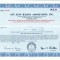 126 Certificat actiuni SUA - perforat -pentru colectionari