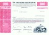 130 Certificat actiuni SUA - perforat -pentru colectionari