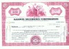 135 Certificat actiuni SUA - perforat -pentru colectionari