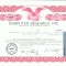149 Certificat actiuni SUA - perforat -pentru colectionari