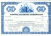 150 Certificat actiuni SUA - perforat -pentru colectionari