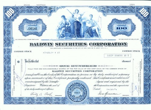 150 Certificat actiuni SUA - perforat -pentru colectionari 150 Certificat actiuni SUA - perforat -pentru colectionari
