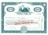 151 Certificat actiuni SUA - perforat -pentru colectionari