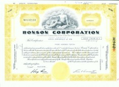 154 Certificat actiuni SUA - perforat -pentru colectionari