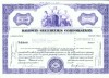 156 Certificat actiuni SUA - perforat -pentru colectionari