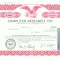 162 Certificat actiuni SUA - perforat -pentru colectionari