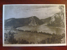 Carte postala Dunarea la Cazane, 1950 foto