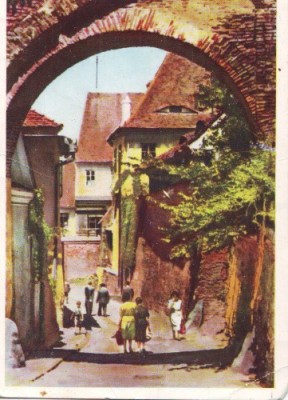 R1809 Sibiu Pasajul Scarilor necirculat RPR foto