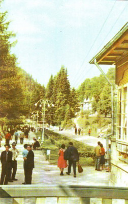 R1840 Slanic Moldova Parc circulat 1962 RPR foto