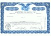 171 Certificat actiuni SUA - perforat -pentru colectionari
