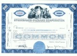 172 Certificat actiuni SUA - perforat -pentru colectionari