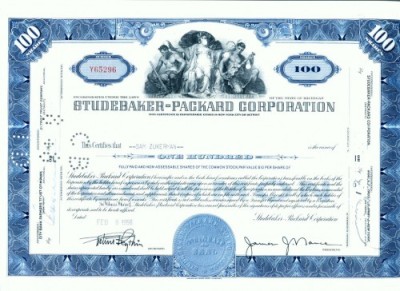 172 Certificat actiuni SUA - perforat -pentru colectionari foto