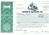 174 Certificat actiuni SUA - perforat -pentru colectionari