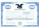 176 Certificat actiuni SUA - perforat -pentru colectionari