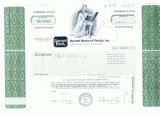 188 Certificat actiuni SUA - perforat -pentru colectionari