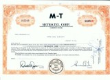191 Certificat actiuni SUA - perforat -pentru colectionari