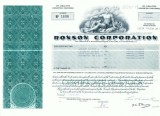 194 Certificat actiuni SUA - perforat -pentru colectionari