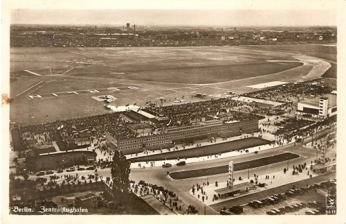 3022 Aeroportul Berlin Vedere generala necirculat 1936