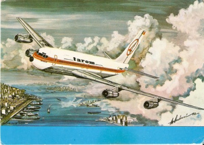 S28 Tarom Boeing 707 necirculat foto