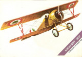 S54 Avion Diplan Nieuport 1917 circulat 1985
