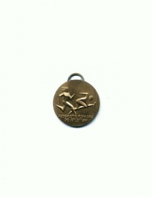 18 Medalie Atletism - diametrul aprox.5 cm -greutate cca.44 gr. foto