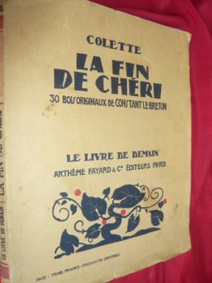 COLETTE: - LA FIN DE CHERI- 1930 foto