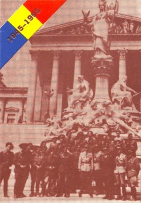 S121 Ofiteri regimentul care de lupta 2 in Viena necirculat foto