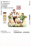 S134 Fotbal Campionatul Mondial 1994 grupa C necirculat