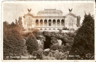 3200 Bucuresti Cercul Militiar foto circulat 1940 foto