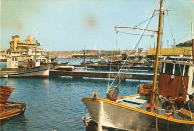 V113 Oran Portul de peste circulat foto