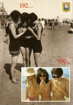 S234 Topless la mare necirculat foto