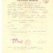 A57 Certificat medical timbre stema RPR Oradea 1952