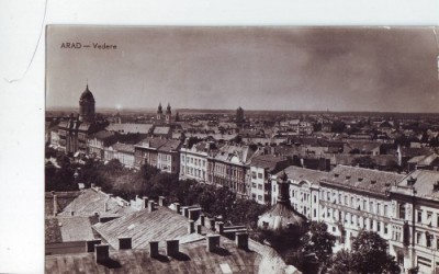 R2602 Arad Vedere circulat 1963 RPR foto